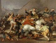 Francisco de Goya The Second of May 1808 or The Charge of the Mamelukes painting